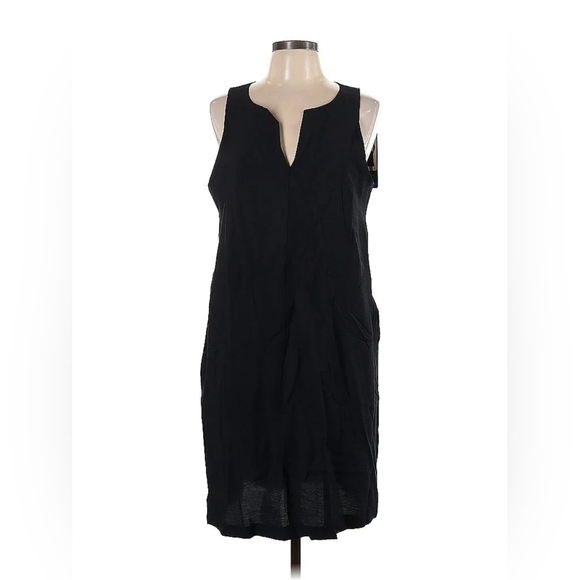 Banana Republic Black Sleeveless Shift Dress – L – NWT – $120 Retail - Picture 4 of 8